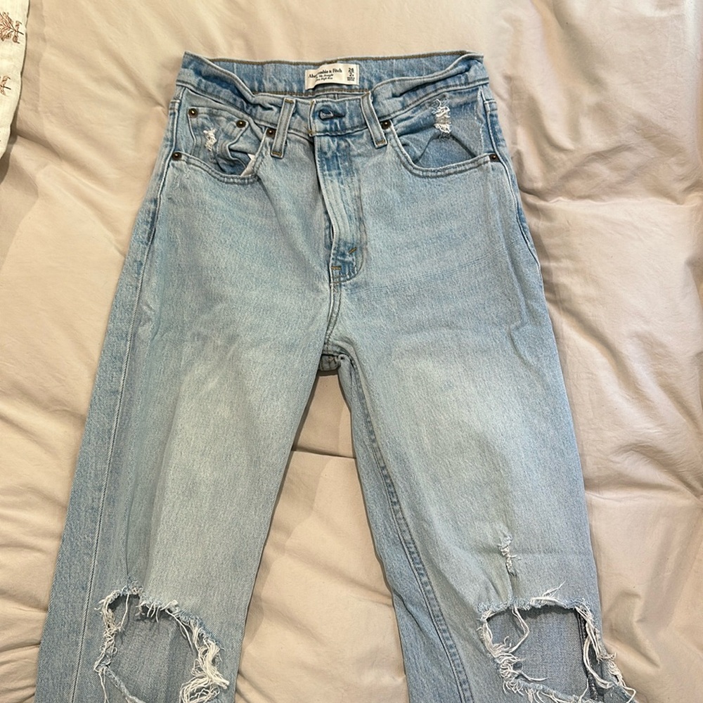 90’s ultra high straight leg